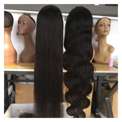 China Free Sample Human Hair Wigs 100% Raw Virgin Cuticle Aligned Hair, Hair Weave Wig, 10A Raw Brazilian Hair Wholesale Seller for sale