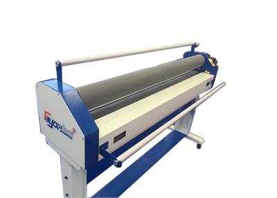 China Manual Rolling Cold Lamination Machine , Photo / Paper / KT Board Roll To Roll Laminator for sale