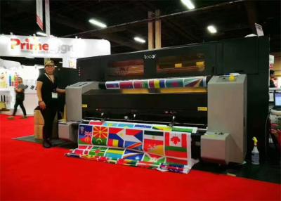 China Mechanical Design Flag Printing Machine Vinyl Graphics Printer 3450x1480x1680mm for sale