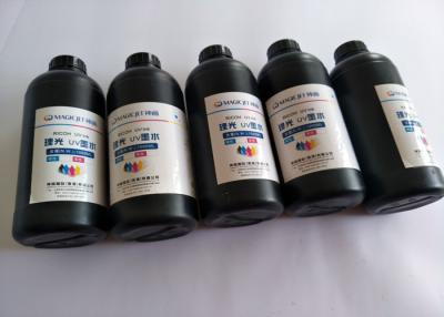 China Ricoh Gen5 / Gen4 Solvent Based Ink , LED UV Ink For Industrial Head 5 Colors for sale