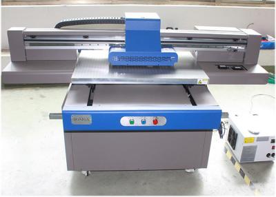 China Large Format Uv Printer A4 , Flatbed Uv Digital Printer With White / Glossy Ink for sale