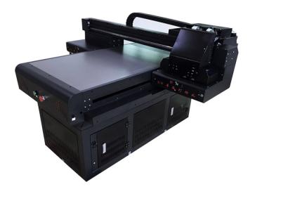 China Professional Small Flatbed Uv Printer , Flatbed Solvent Printer 1010x800x1300mm for sale