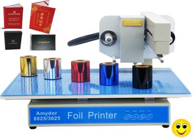 China 150w AMD-3025 Digital Hot Foil Printer , Foiling Machine For Cards / Certificates for sale