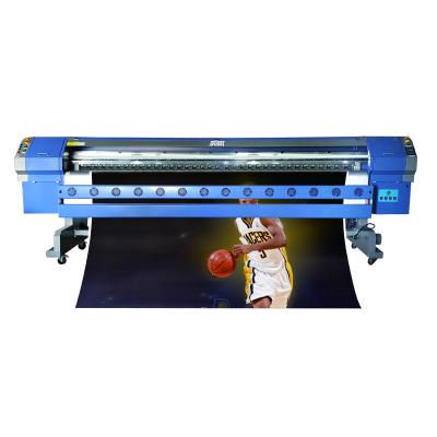 China New 2021 high resolution large format flex banner solvent printer with 8 pcs KM512i heads for sale for sale