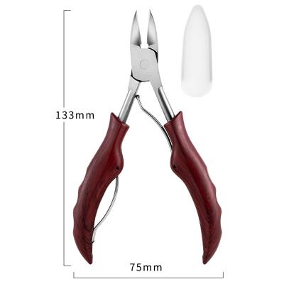 China Durable Toe Nail Manicure Tools Stainless Steel Pedicure Nail Clipper Cuticle Cutter for sale