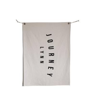 China Excellent Quality Reusable Canvas Flag Custom Painted Canvas Flag for sale