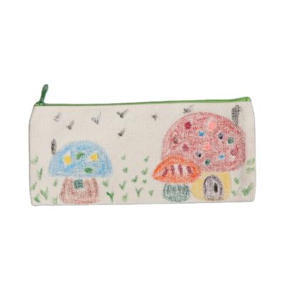 China Fashion\Comfortable\Durable Large Material Cover A Small Area Pen Pencil Bag Pen Bag Storage for sale