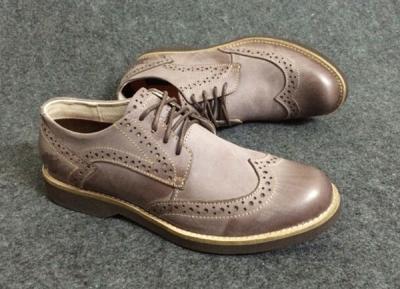 China OEM Oxford Style Männer Business Casual Schuhe, echtes Leder Spitzen Derby Schuhe zu verkaufen