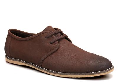 China Calzado de cuero con tacón bajo para hombres Calzado casual confortable de casaco superior para hombres Calzado casual Oxford en venta