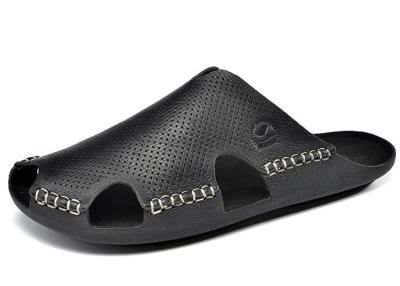 Chine Chaque jour de loisirs pour hommes chaussures en cuir Flip Flops pour hommes sandales et chaussures à vendre