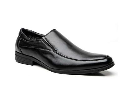 China Slip on Loafers Schwarz Haltbarkeit Männer Casual Dress Schuhe für formelle Veranstaltungen zu verkaufen