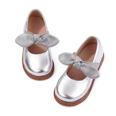 China Girls Leather Ballerina Flats Shoes  , Comfortable Mary Jane Dress Shoes for sale