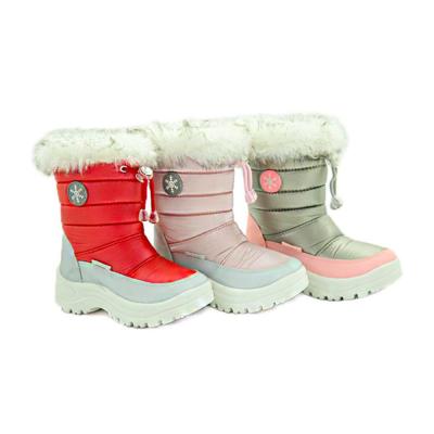 China Winter Warm Damen Echtleder Schlittschutzstiefel Wasserdicht zu verkaufen