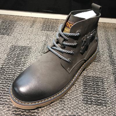 Chine Des bottes en cuir pour hommes, des bottes martin pour les affaires. à vendre