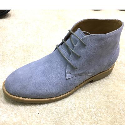 Chine Chaussures en cuir pour hommes, chaussures à cheville TPR n' importe quel logo / n' importe quel design à vendre