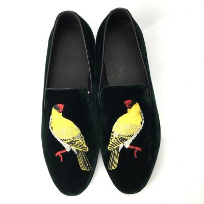 China Comfortable Mens Velvet Loafers Wear Resistant Black Suede Leather Loafers for sale