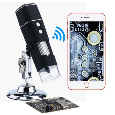 China Factory wholesale wifi 1000x microscope usb wifi digital wireless microscope camera 1/4 for sale