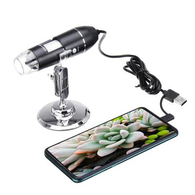 China 1000x 1600x USB Magnifier MAC Android Mobile Phone Digital Microscope Type-C Electronic Microscope SE-X4-1600 for sale