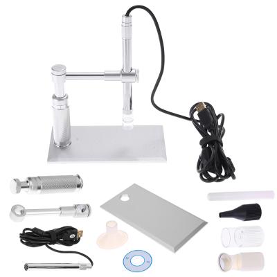 China Portable USB 12mm Digital Microscope 500X 8LED 2MP PCB Inspection Camera Endoscope Magnifier Webcam SE-12U300-0.3M for sale