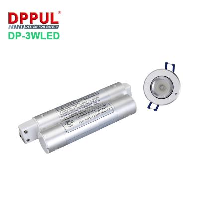 China 2020 High Quality Led Recessed Emergency Downlight Emergency Kit Rechargeable Battery Pack for sale