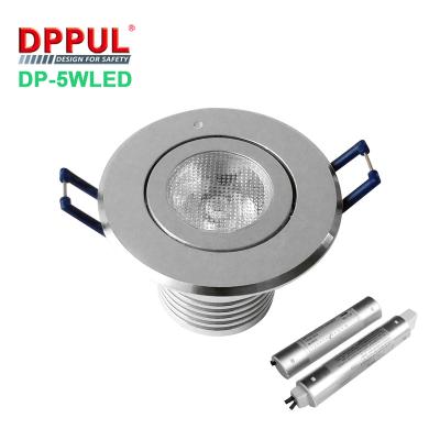 China Wholesale Popular Rechargeable Recessed Emergency Lighting 4500mAh Emergency Led Down Light for sale