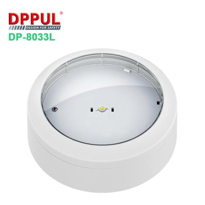 China Emergency Lighting IP65 LED Multi-lens Replaceable Cover Small Emergency Plastic Ceiling Light for sale