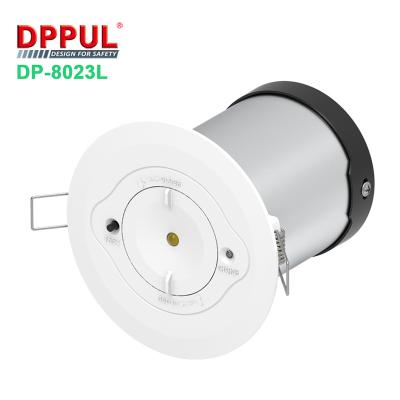 China Emergency Lighting Aluminum Shell High Brightness Emergency Downlight 3W LED Lithium Battery With Replaceable Lens CE, Rohs IP20 for sale