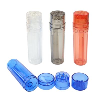 China Easy to Use 3 in 1 Herb Tobacco Cone Filler Magnetic Portable Pocket Grinder Set with Rollers and Packets for sale