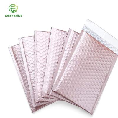 China Custom Logo Design Packaging Padded Envelopes Biodegradable Mail Bags Bubble Mailing Bags Compostable Biodegradable Bubble Mailers for sale