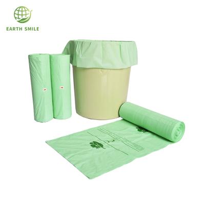 China biodegradable & Custom Green Biodegradable Cornstarch Bioplastic Bags Bioplastic Medical Waste Waste Compostable Bag Compostable for sale