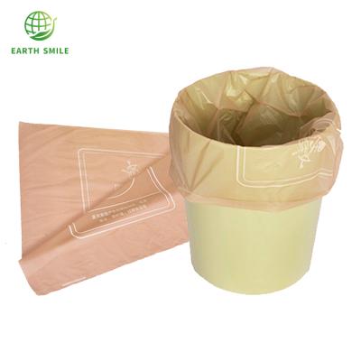 China biodegradable & Compostable Compostable Organic Bio Trash Bags Bolsa Biodegradable Trash Bags Made From Cornstarch for sale