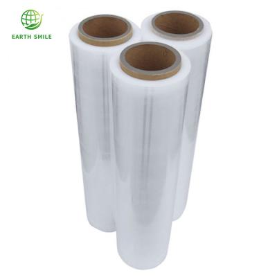 China Customizable Moisture Proof Biodegradable Protective PLA Pallet Wrap Film Stretch Wrapping Film On Roll for sale