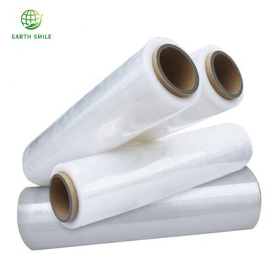 China Moisture Proof Customizable Compostable 100% Biodegradable Pallet Stretch Jumbo Wrapping Film for sale