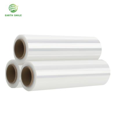 China Food Glad Wrap Biodegradable Plastic Stretch Moisture Proof Wrap Cling Film Jumbo Roll for sale