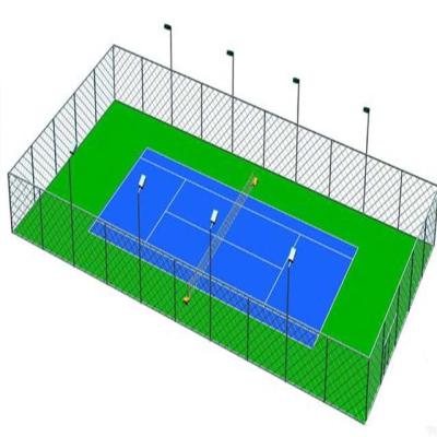 China Easily Assembled Basketball Court Link Fence / Garden Fence Net Cheap Fence Wire Mesh for sale