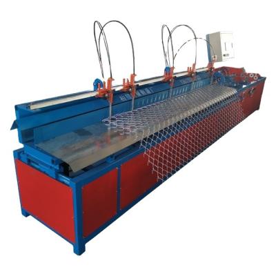 China Guides Automatic Chain Link Fence Metal Mesh Making Machine Wire Mesh Manufacturing Machine for sale