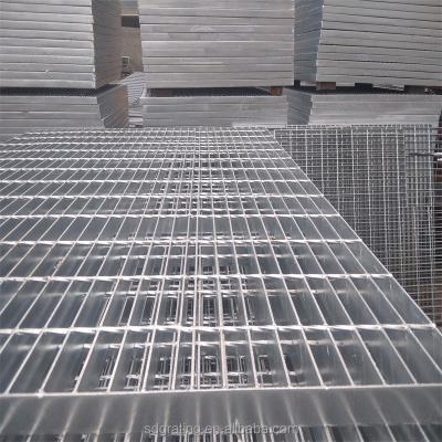 China Square Hook Basin Drain Grate Industrial Stair Treads Hot Dipped Galvanized Steel Gratings for sale