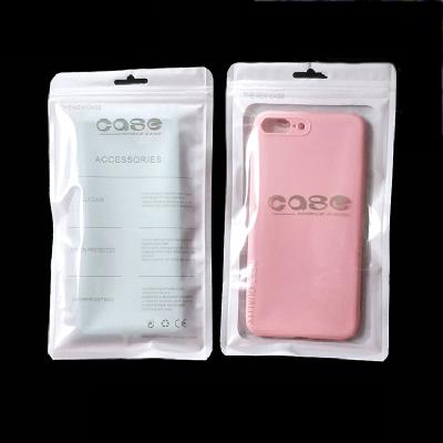 China Mobile Phone Moisture Proof Case Plastic Packaging Ziplock Bag for sale