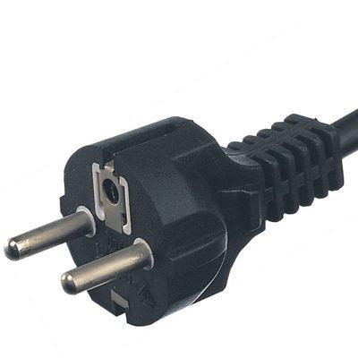 China Home Appliance Korea 2 Pin AC Power Cord With Straight Terminals for sale