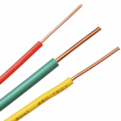 China Home Appliance Durable And Safe VDE Approved Heat Resistant PVC Insulation Electrical Wire And Cable 450/750V for sale