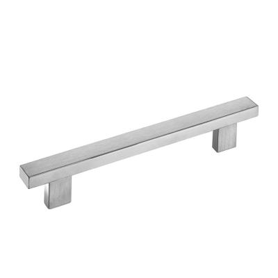 China 20*10MM Length Traditional Wholesale Stainless Steel 201 304 Solid Frosted Kitchen Hardware Drawer Pulls Cabinet Handle for sale