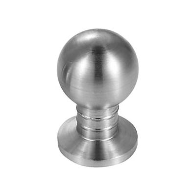 China Furniture Hardware Traditional Round Shape Stainless Steel Cabinet Handles And Knobs Cupboard Drawer Wardrobe Knob for sale