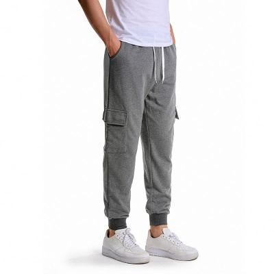 China Breathable Mens Pocket Trotter Pants Outdoor Casual Solid Color Trousers Pants For Men for sale