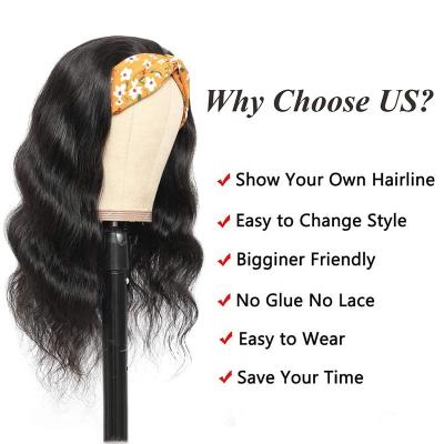 China New Arrival 150% Density Virgin Hairband Soft Thick Straight Curly Kinky Curly Wigs Barely Shedding Hair Wig Unprocessed for sale