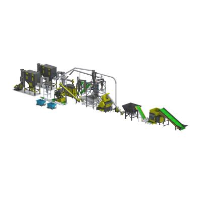 China HC-SERIES Hotels Full Automatic Wire And Cable Crushing Separation Line For Sale for sale