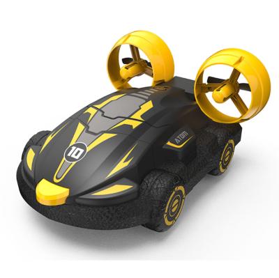 China 2 in 1 amphibious vehicle hot selling 2 in 1 amphibious vehicle water boat and land drift car radio kids electric remote control car toys for sale