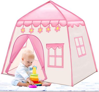 China Indoor and outdoor sports Toy Princess castle play tent patchwork color children's tent for sale