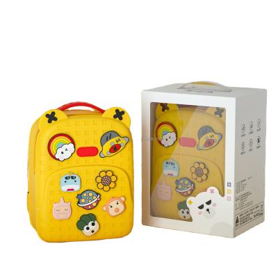 China Waterproof Children's Boys and Girls Storage Bag Waterproof Fashion Cute Mini School Backpack Pockets for sale