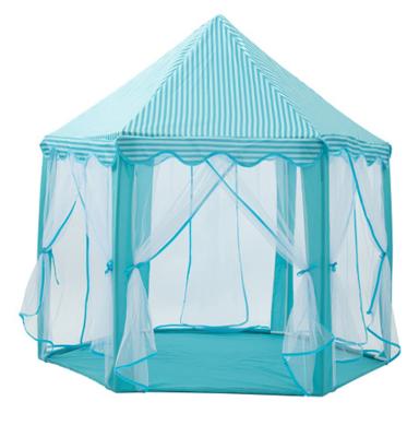 China Indoor and Outdoor Sports Toy Princess Pink Castle Baby Rest House Mosquito Repellent Play Tent for sale