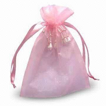 China Jewelry Organza Drawstring Pouch  for sale